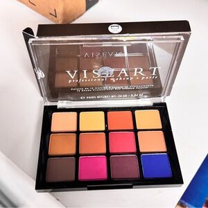 Viseart Eyeshadow Palette Pink and Orange Matte